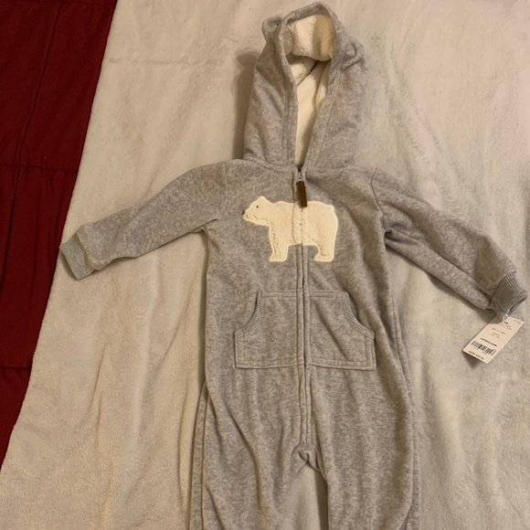 Carter’s Fleece One Piece - Picture 1 of 10